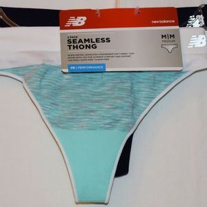 NEW BALANCE Performance Thong Panty 2-Pack, Medium